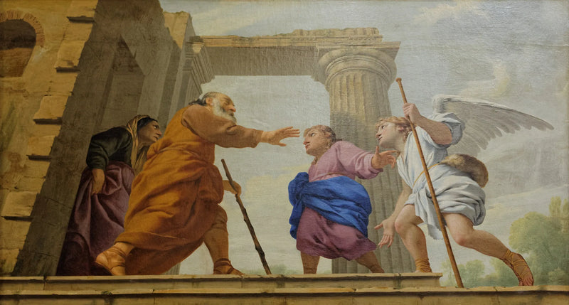 Il ritorno di Tobia - Eustache Le Sueur