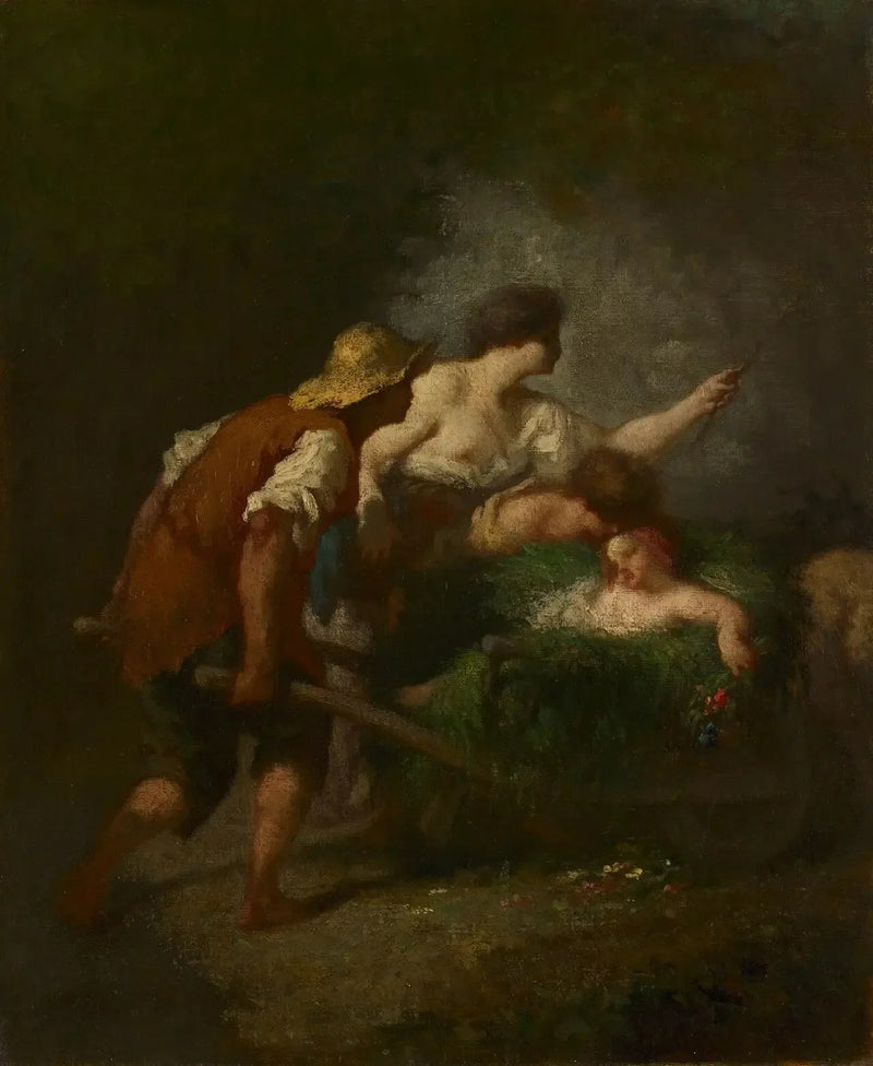 Il ritorno dei campi - Jean-François Millet