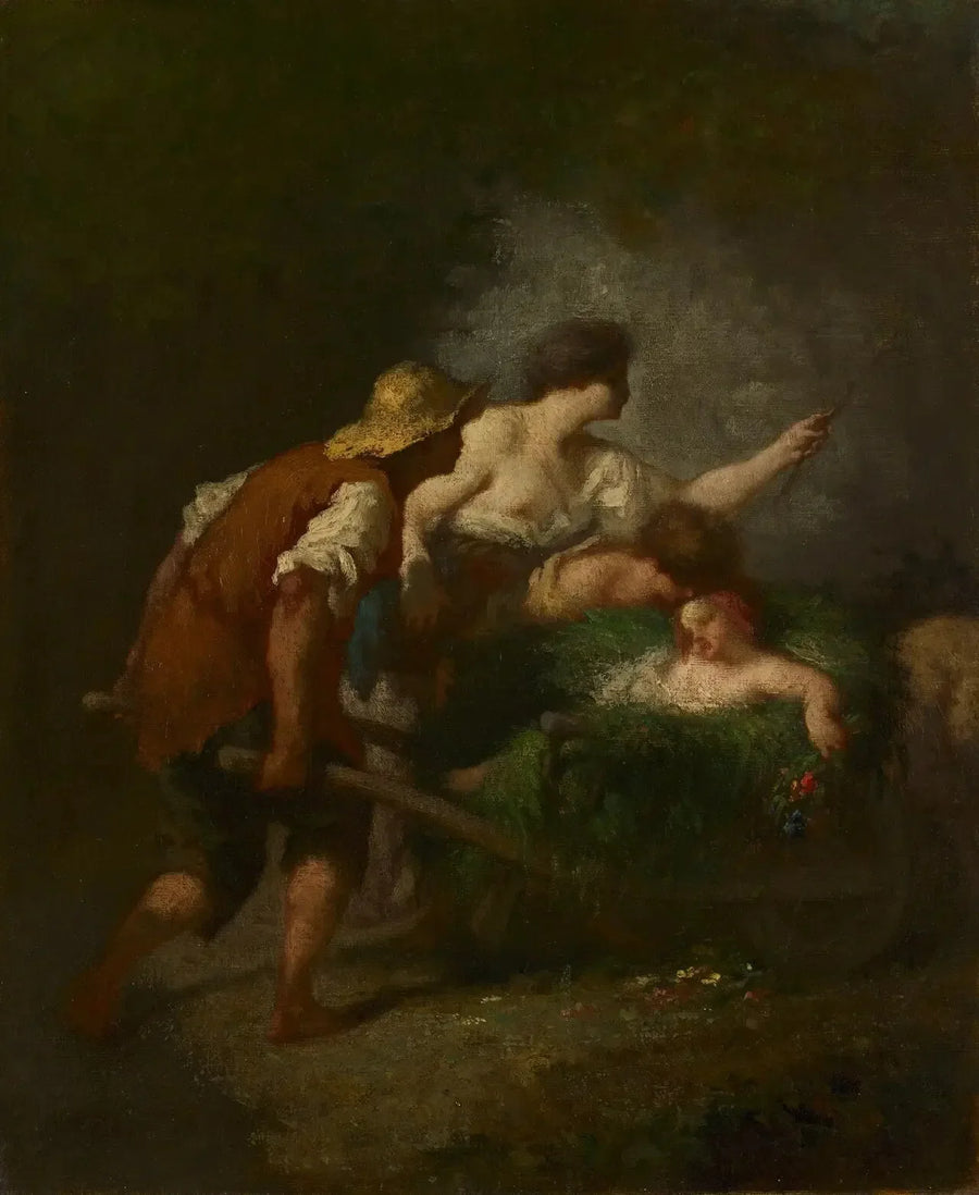 Il ritorno dei campi - Jean-François Millet