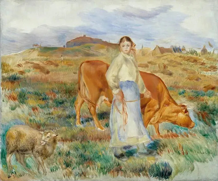 Il ritorno dei campi - Pierre-Auguste Renoir