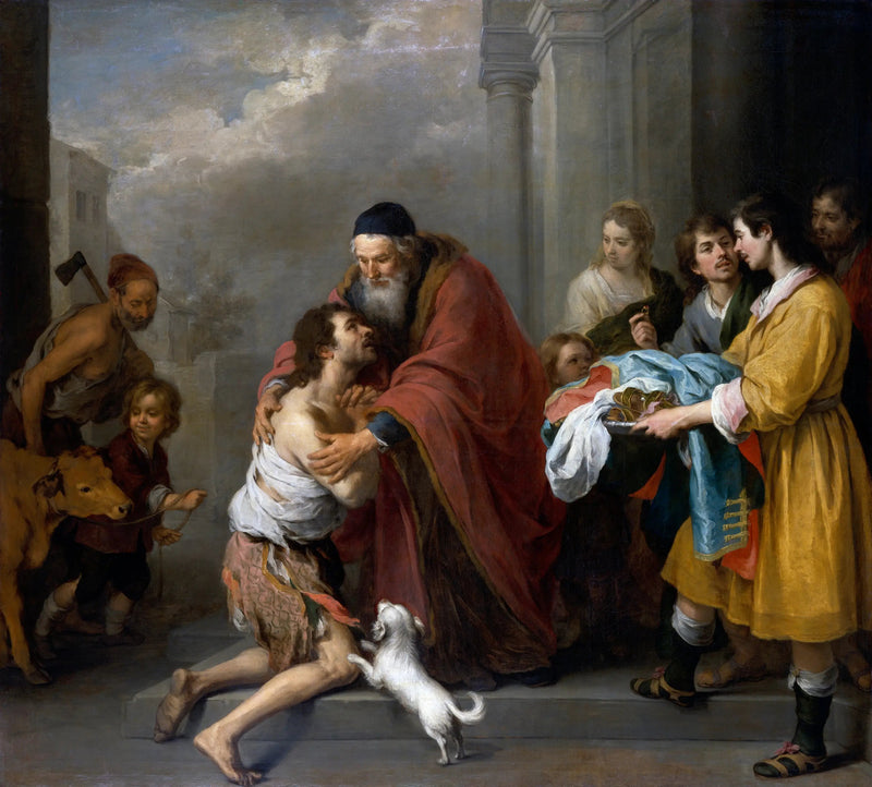 Il ritorno del figliol prodigo - Bartolomé Esteban Murillo