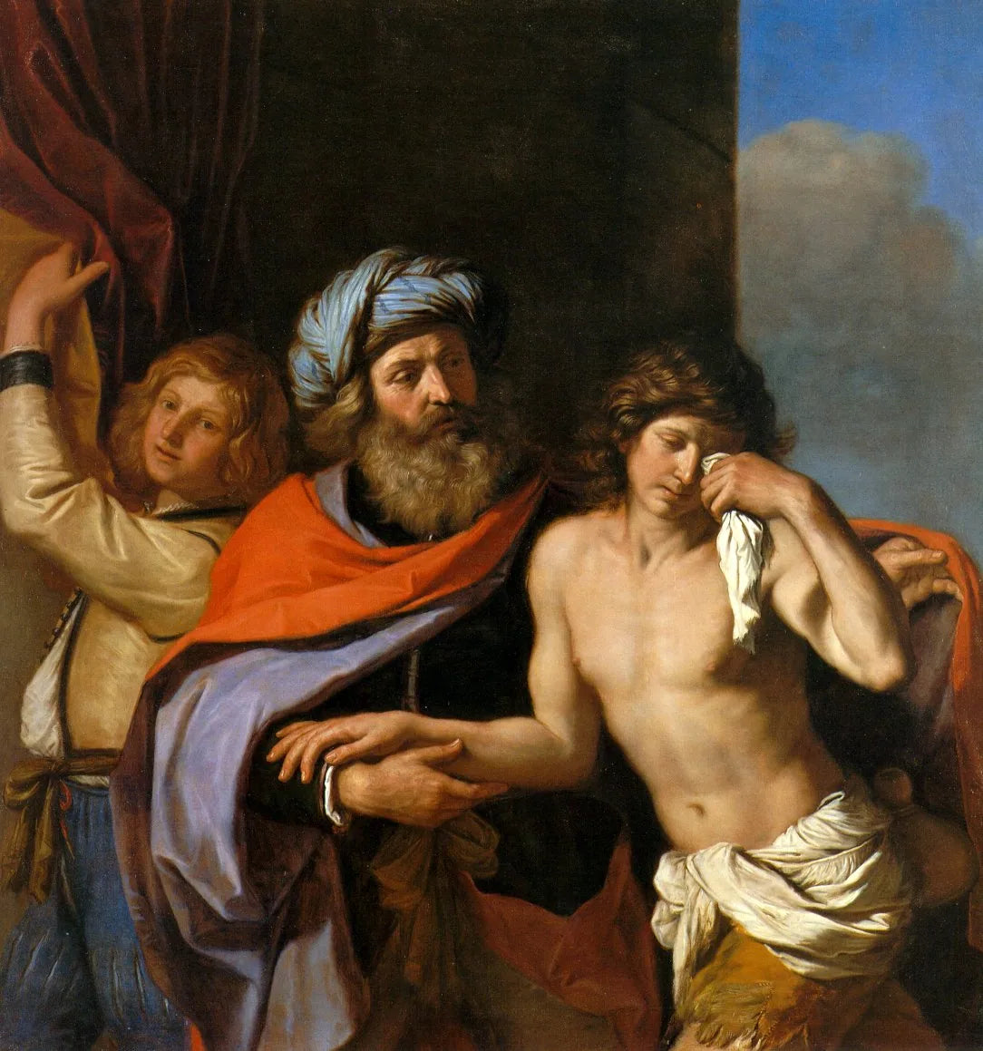 Le Retour du fils prodigue - Guercino image 1 reproduction de peinture à l’huile