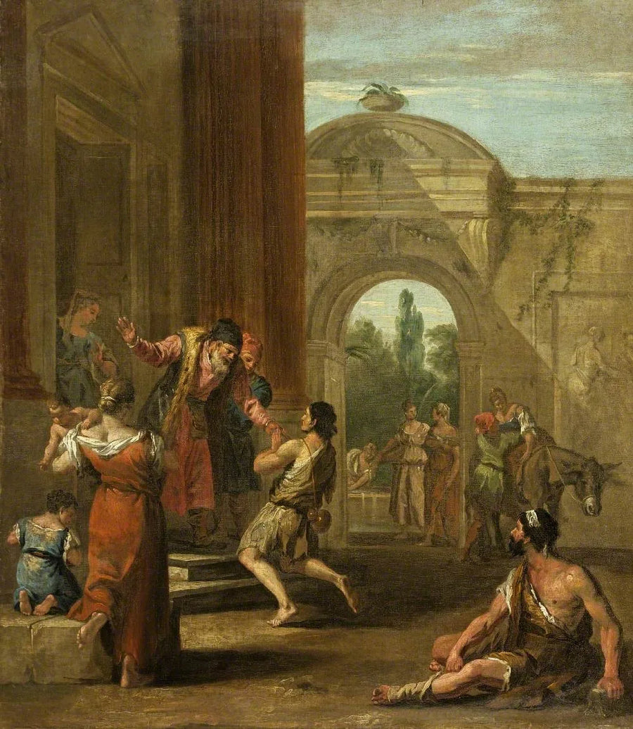 Il ritorno del figliol prodigo - Sebastiano Ricci