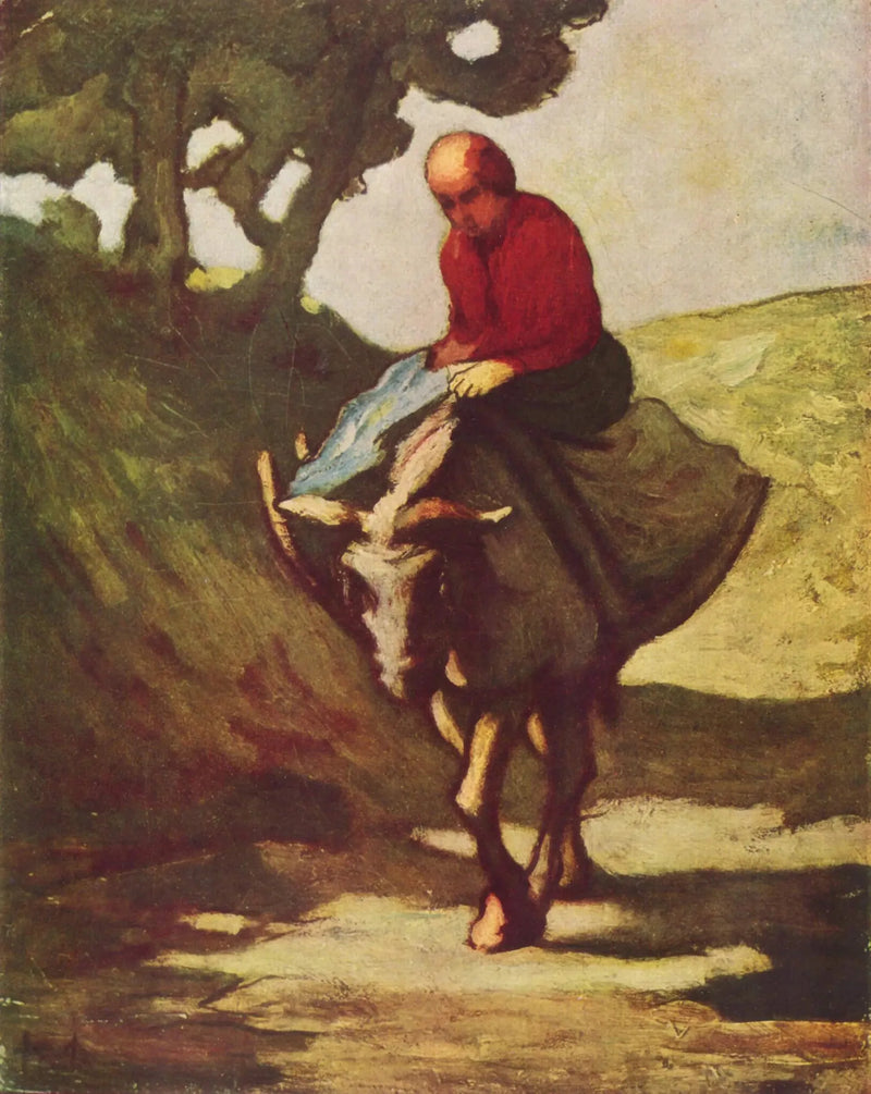 Il ritorno del mercato - Honoré Daumier