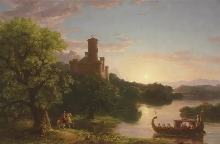 Il ritorno del torneo - Thomas Cole