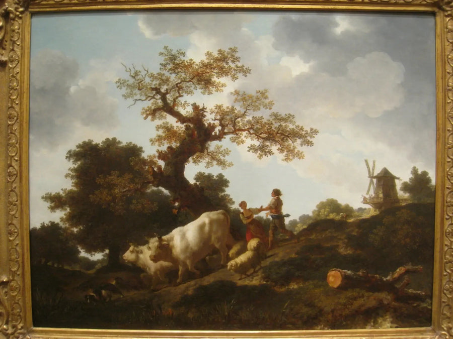 Il ritorno del gregge - Jean-Honoré Fragonard