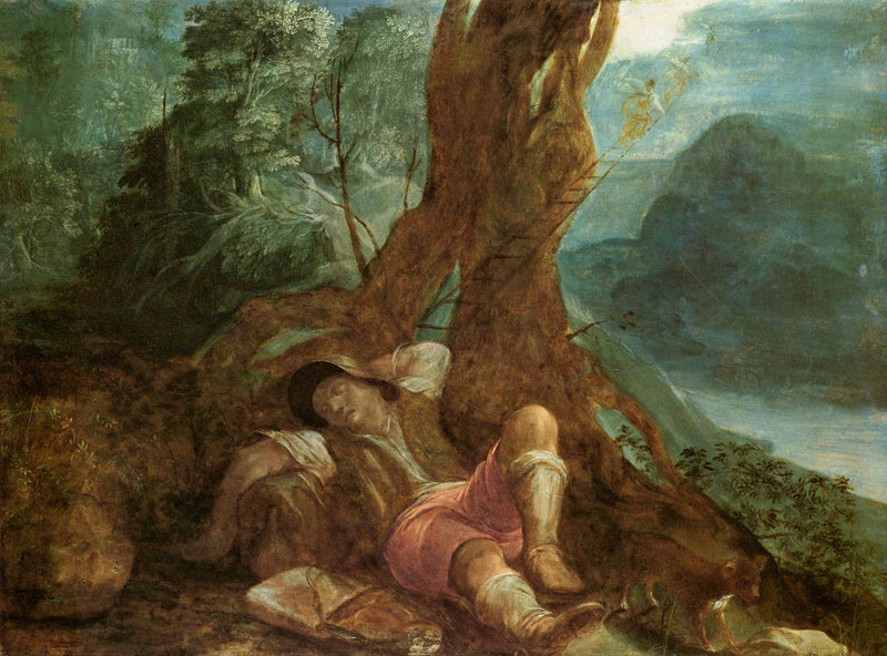 Le rêve de Jacob - Adam Elsheimer