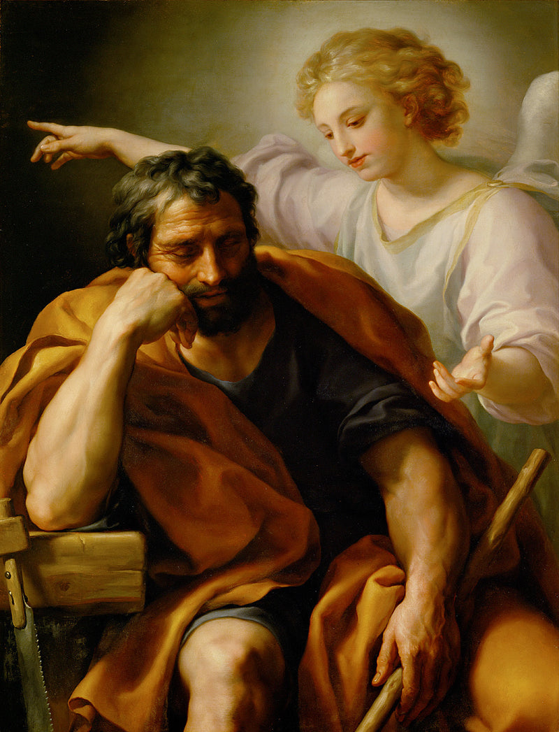 Il sogno di san Giuseppe - Anton Raphael Mengs