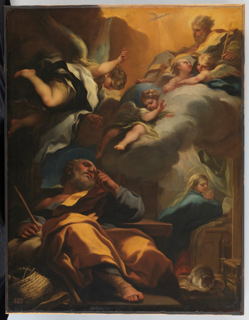 Il sogno di san Giuseppe - Luca Giordano