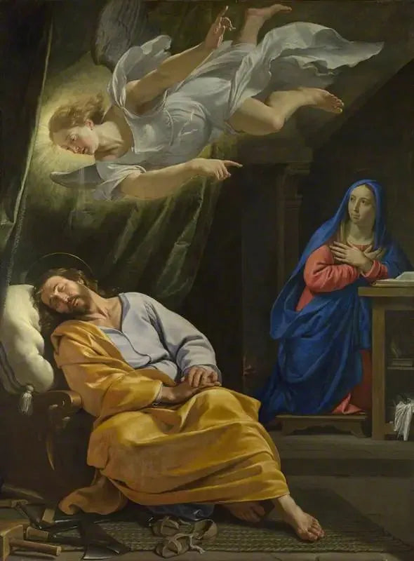 Il sogno di san Giuseppe - Philippe de Champaigne