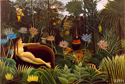 Le Rêve - Henri Rousseau - Reproductions de tableaux et peintures haut de gamme