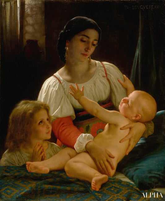 Le Réveil - William Bouguereau Reproductions de tableaux à la peinture à l’huile