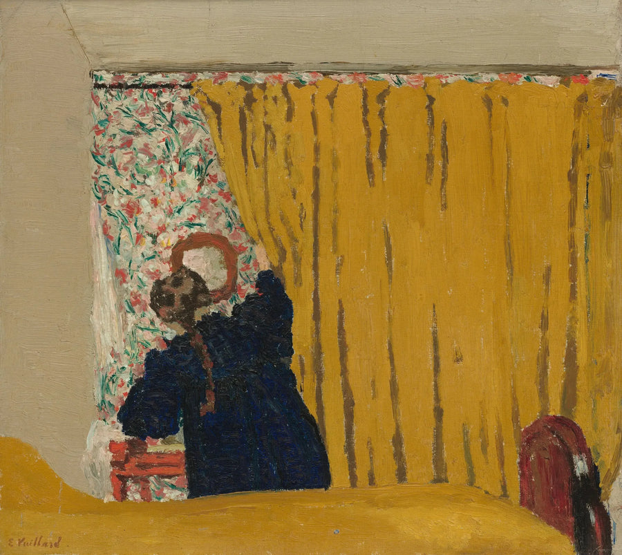 Il tendaggio giallo - Édouard Vuillard
