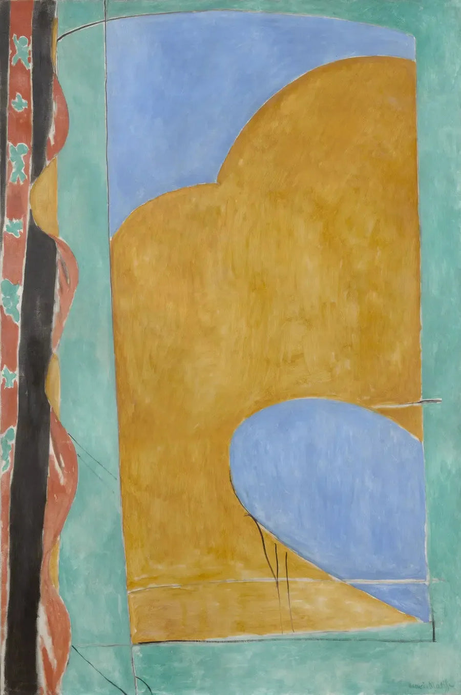 Il Drappo giallo - Henri Matisse