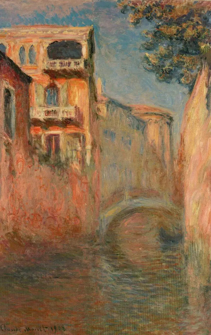 Il Rio della Salute - Claude Monet