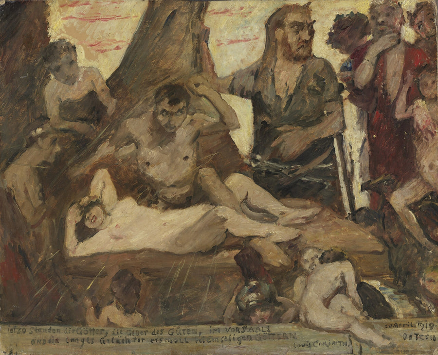 Risata omerica - Lovis Corinth