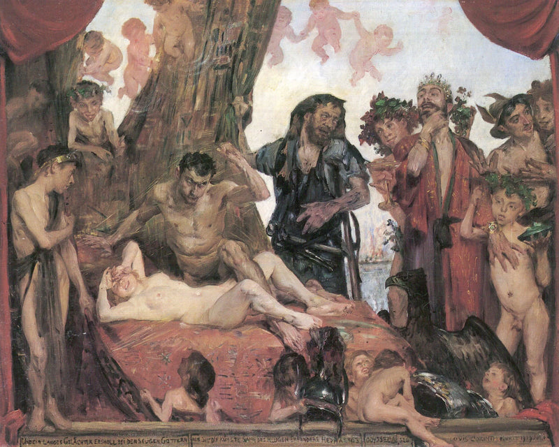Risata omerica - Lovis Corinth