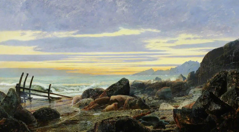 Le rivage di ferro - John Atkinson Grimshaw
