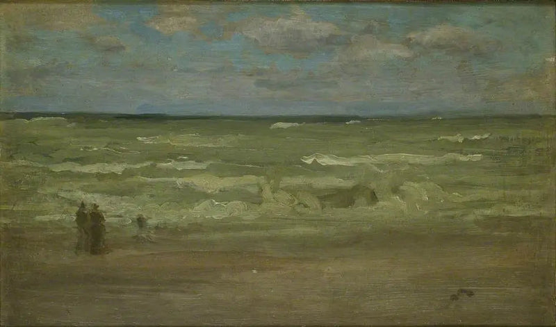 La Riva, Pourville - James Abbott McNeill Whistler
