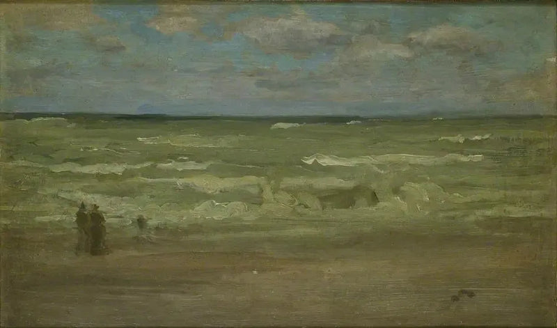 La Riva, Pourville - James Abbott McNeill Whistler