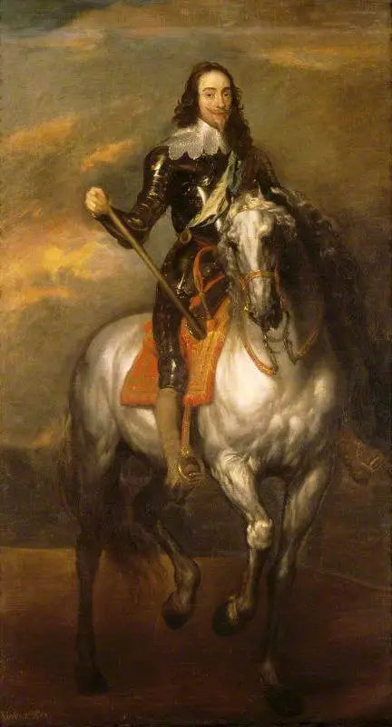 Il re Carlo I (1600-1649) a cavallo - Antoine van Dyck