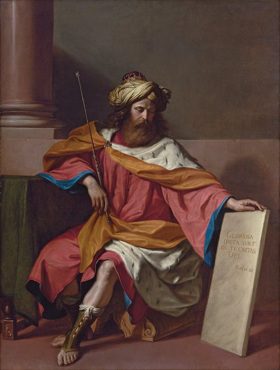 Il re Davide - Guercino