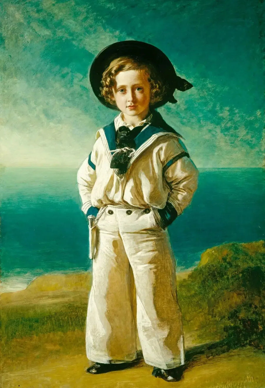 Il re Edoardo VII (1841-1910), alors qu'Albert Édouard, principe di Galles - Franz Xaver Winterhalter