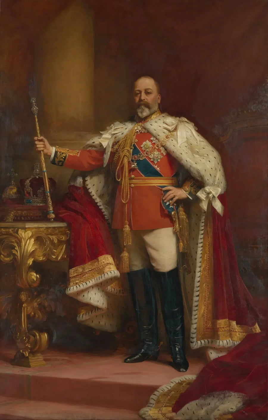 Il re Edoardo VII (1841-1910) - Luke Fildes