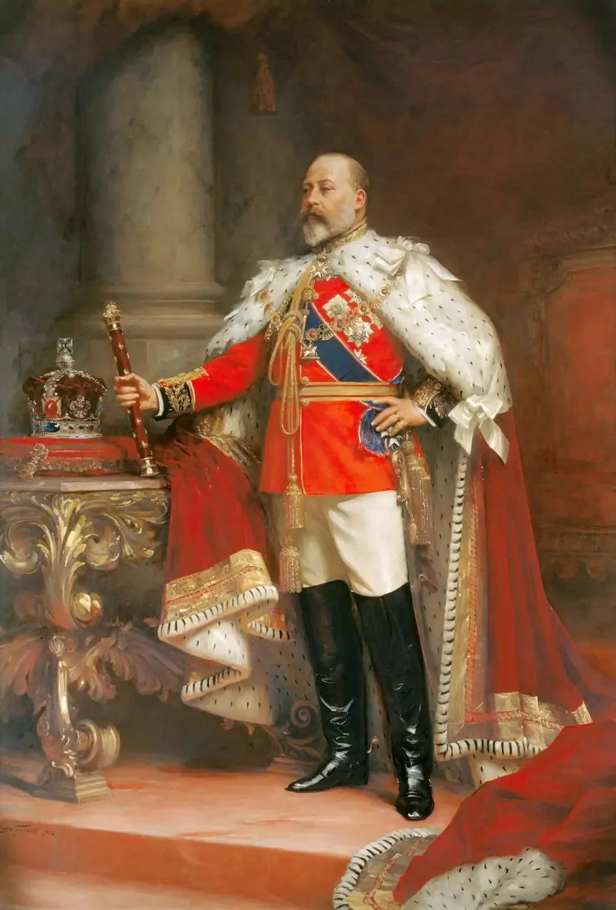 Il re Edoardo VII (1841-1910) - Luke Fildes