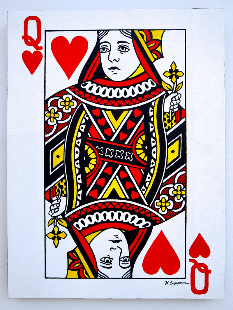 Il Re e la Regina di Cuori | 30x40cm (x2)