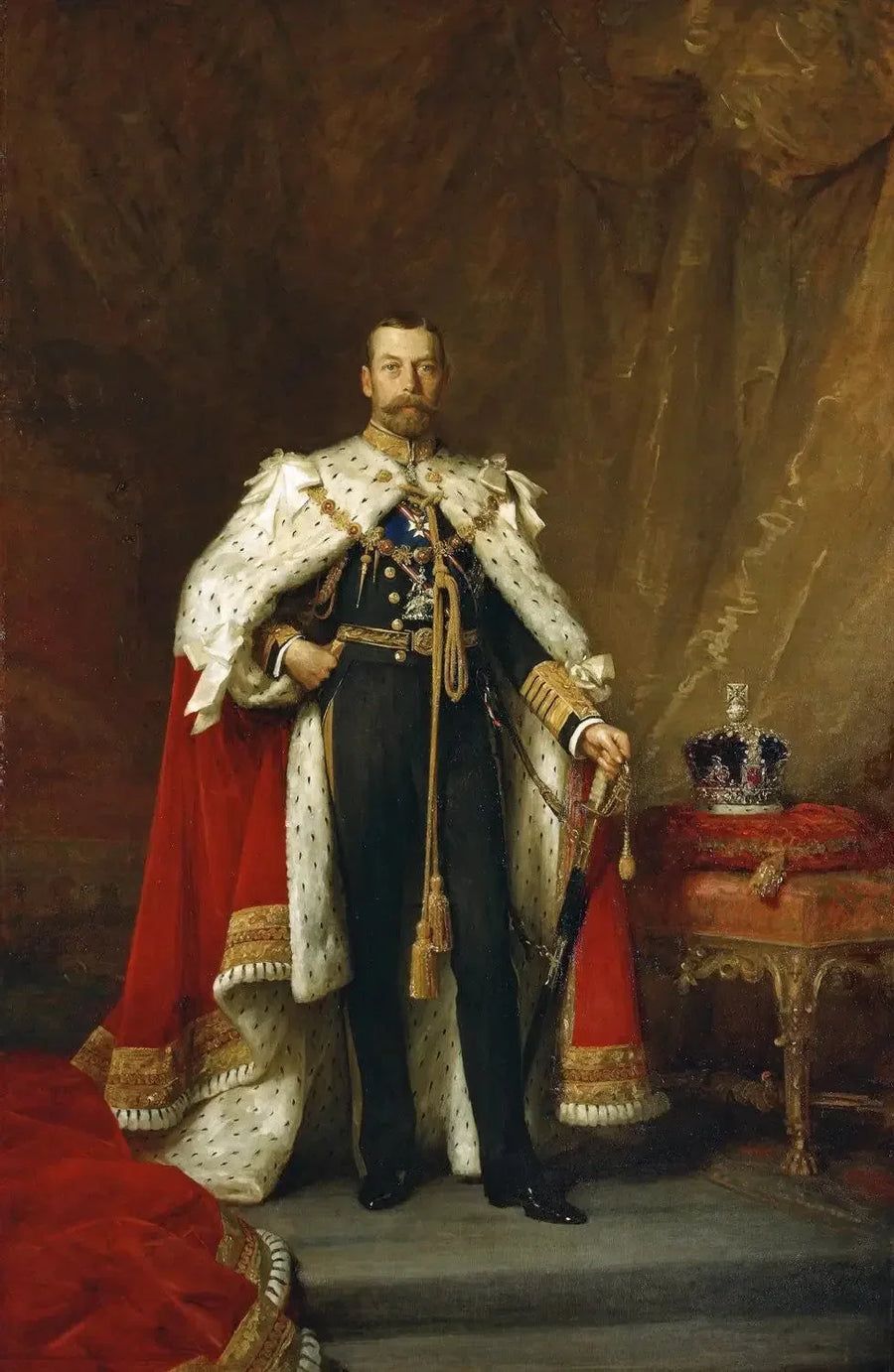 Il re Giorgio V (1865-1936) - Luke Fildes