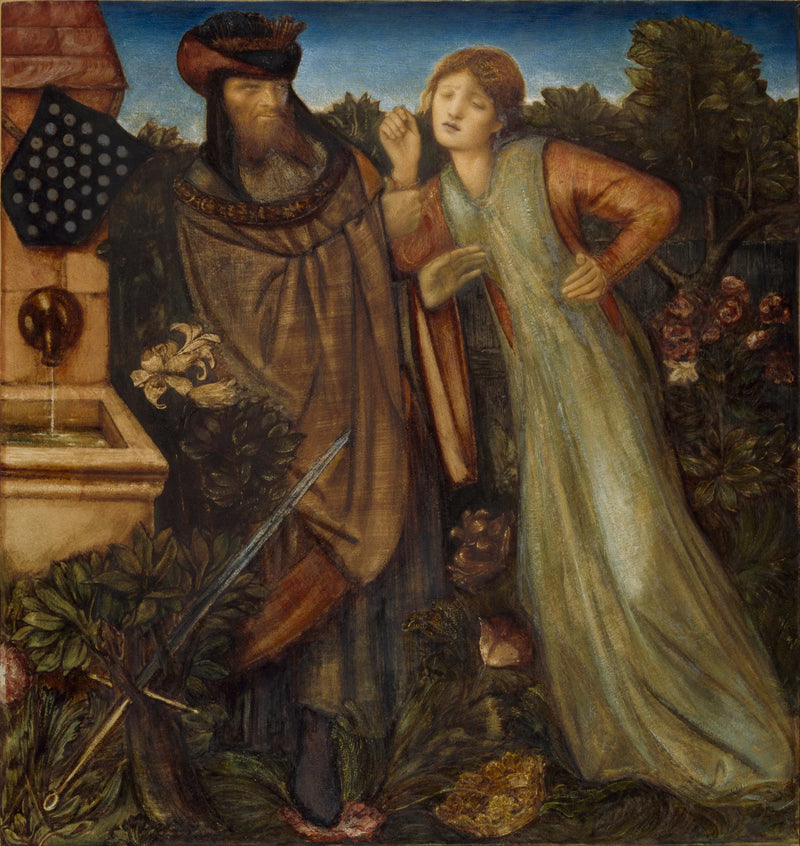 Il re Marco e la Bella Iseult - Edward Burne-Jones