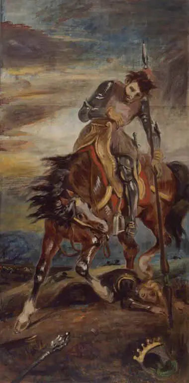 Il re Rodolfo - Eugène Delacroix