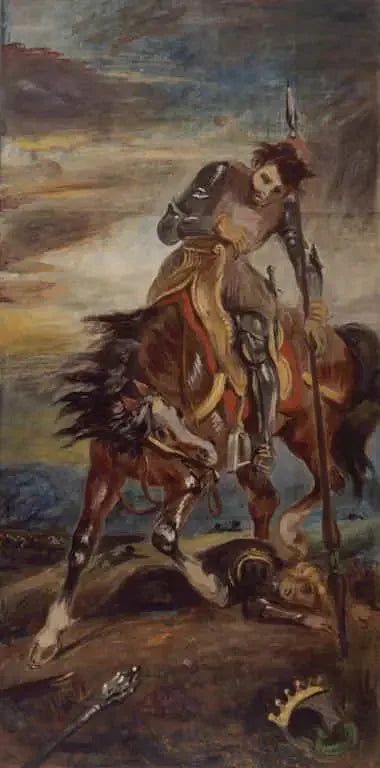 Il re Rodolfo - Eugène Delacroix