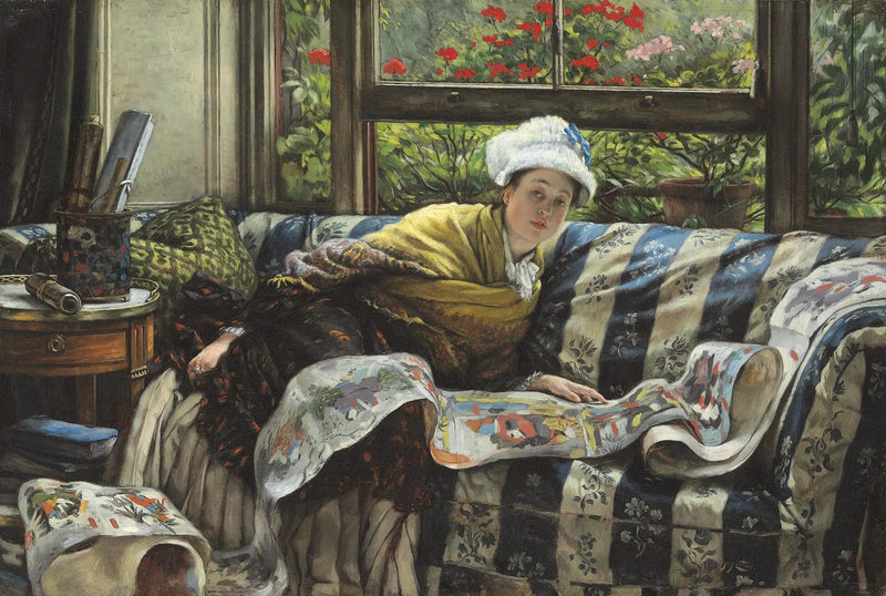 Il rotolo giapponese - James Tissot
