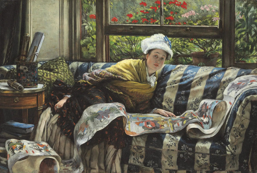 Il rotolo giapponese - James Tissot