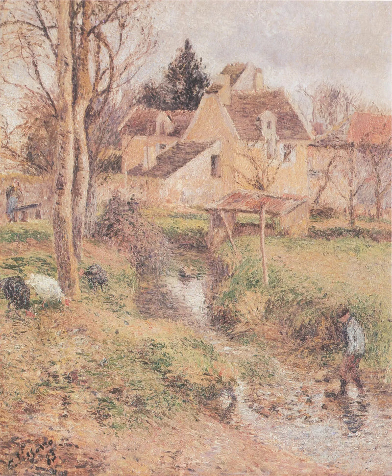 Il Ruscello a Osny - Camille Pissarro