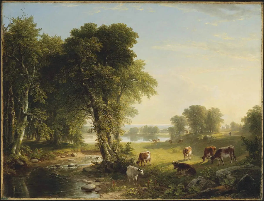 Il ruscello gorgogliante - Asher Brown Durand