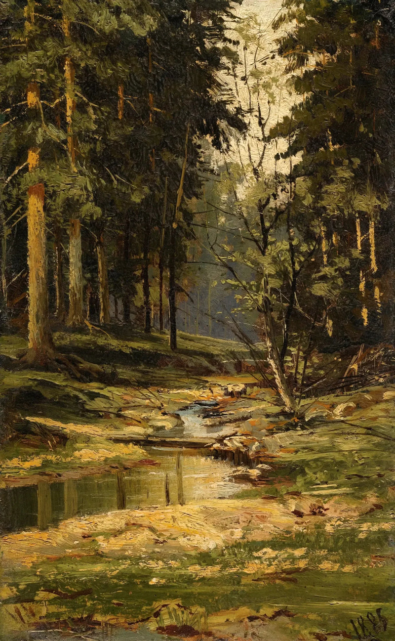Il ruscello della foresta - Ivan Chichkine