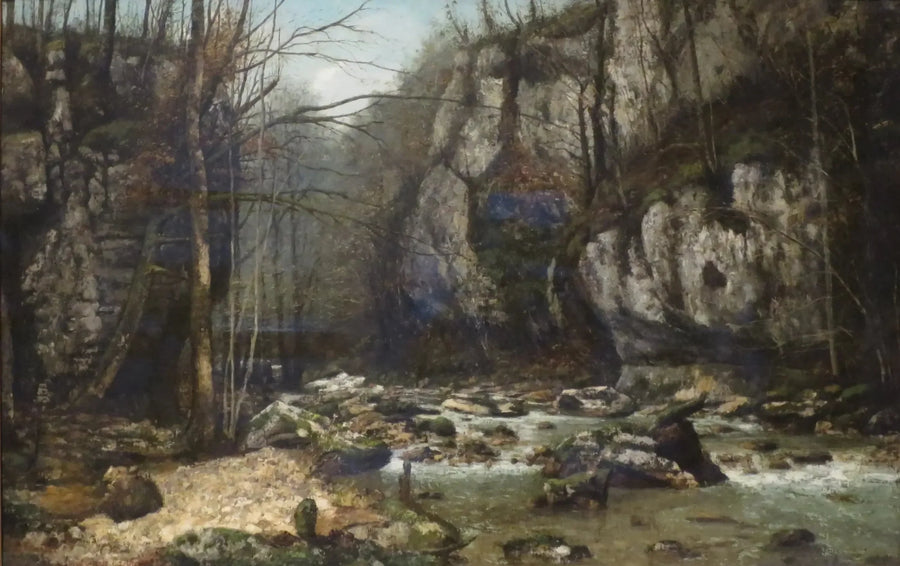 Il ruscello del Pozzo-Nero - Gustave Courbet