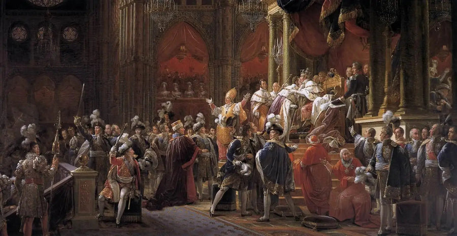 Il sacro di Carlo X - François Gérard