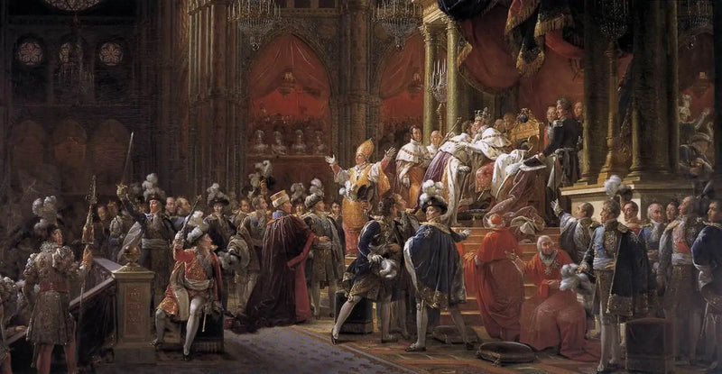 Il sacro di Carlo X - François Gérard