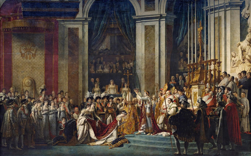 Il Sacro di Napoleone - Jacques-Louis David