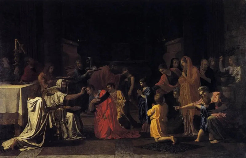 Il Sacramento della conferma - Nicolas Poussin