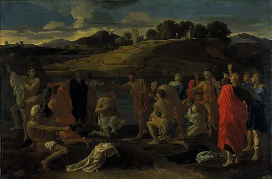 Il Sacramento del battesimo - Nicolas Poussin