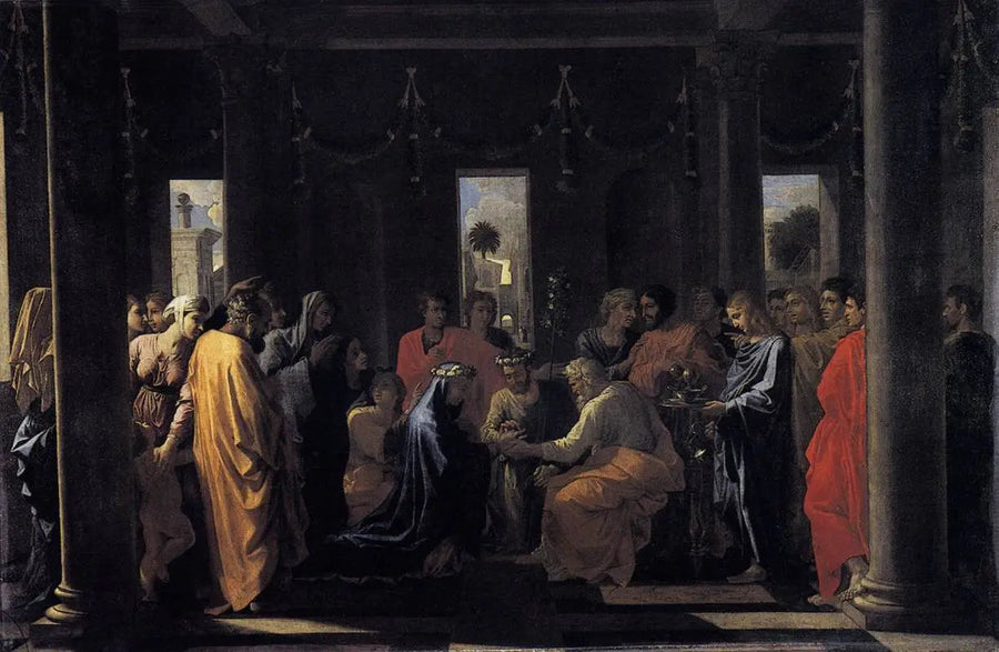 Il Sacramento del matrimonio - Nicolas Poussin