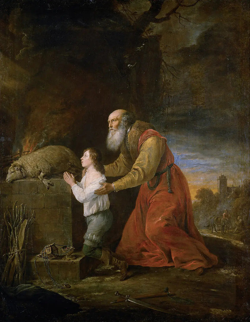 Il sacrificio di Abramo - David Teniers il Giovane
