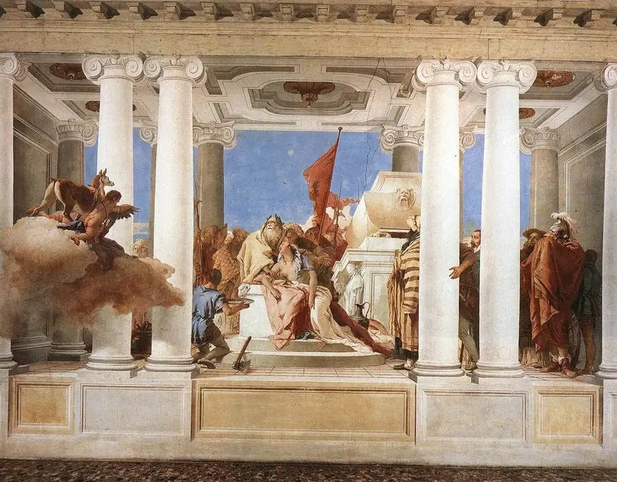 Il Sacrificio di Ifigenia - Giovanni Battista Tiepolo