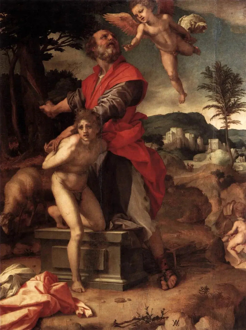 Il Sacrificio di Isacco - Andrea del Sarto