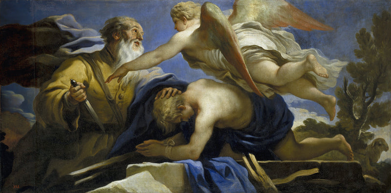 Il sacrificio di Isacco - Luca Giordano